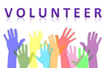 Hands Raised for Volunteering