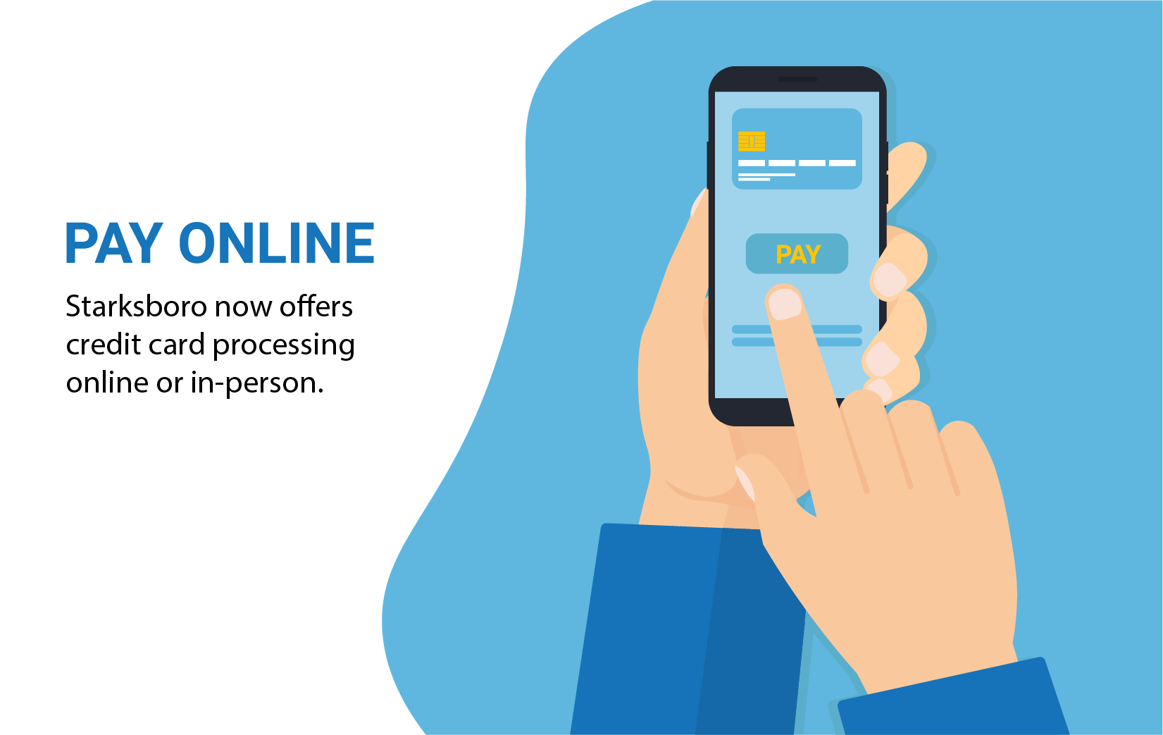online payment graphic