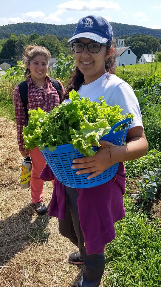 Community garden volunteers